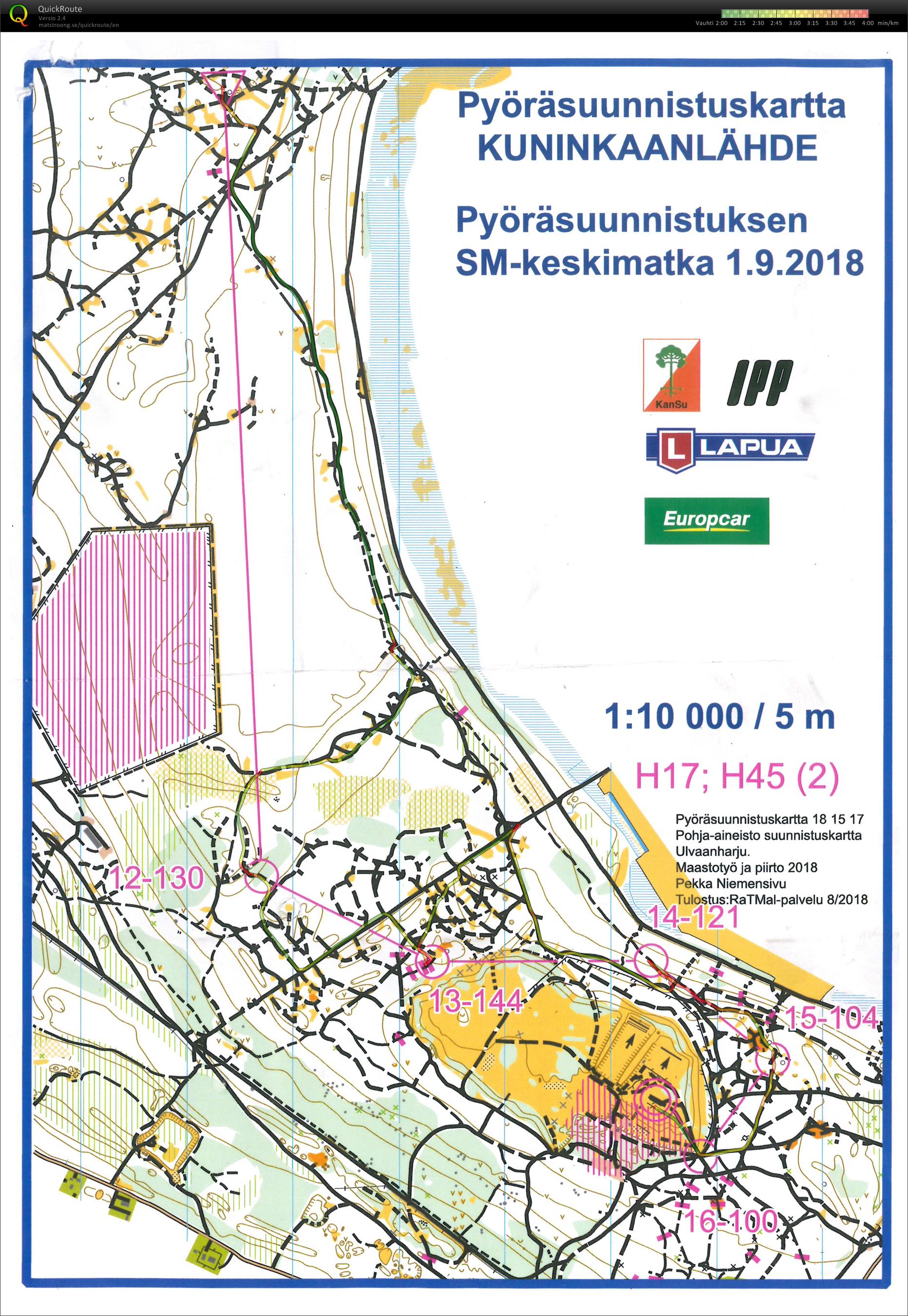 Pysu SM-keskimatka, osa2 (01/09/2018)